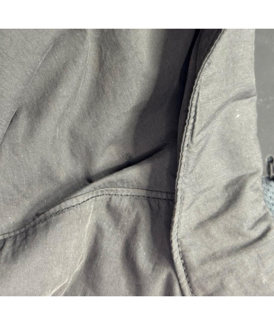 STONE ISLAND Черная полиамидовая куртка, фото 6