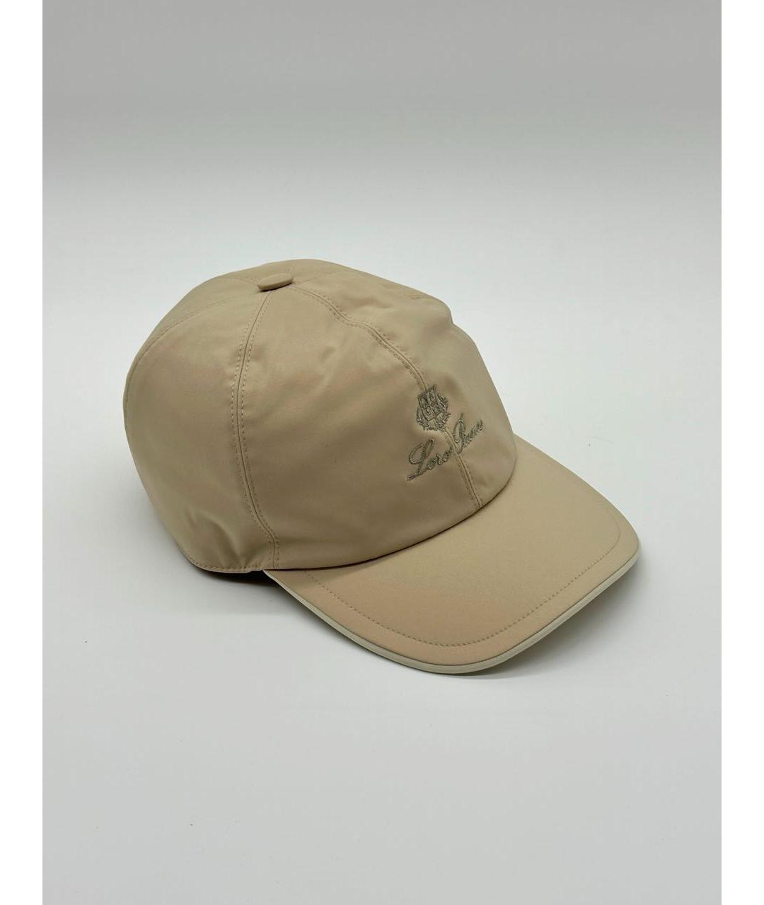 LORO PIANA Бежевая кепка/бейсболка, фото 5