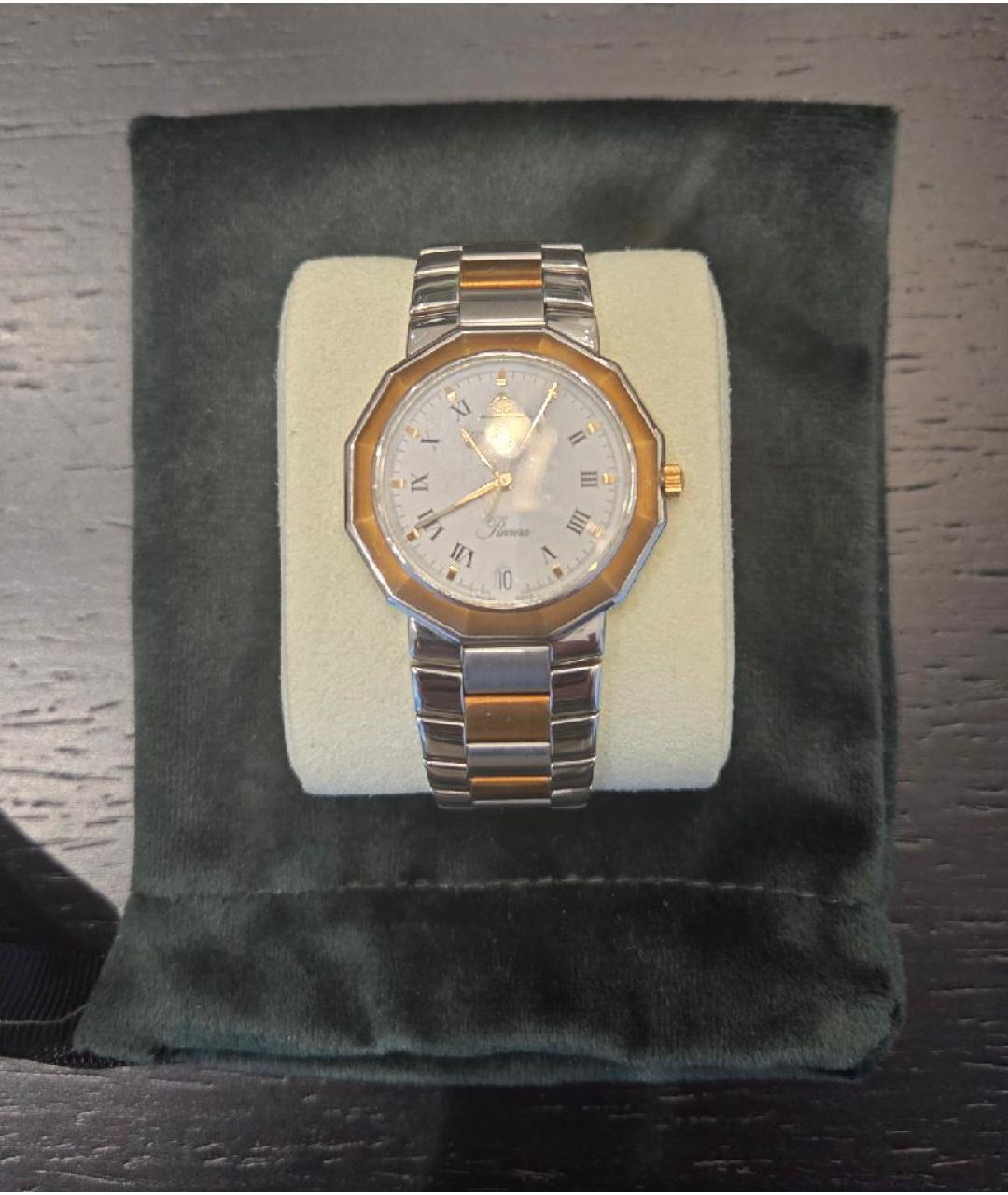 BAUME&MERCIER Белые часы из желтого золота, фото 8