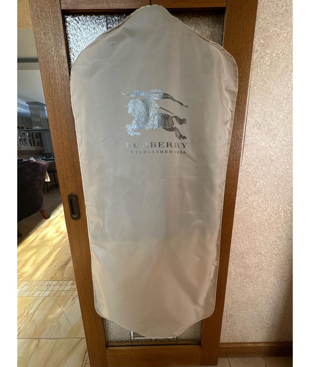 BURBERRY Коричневая замшевая дубленка, фото 7