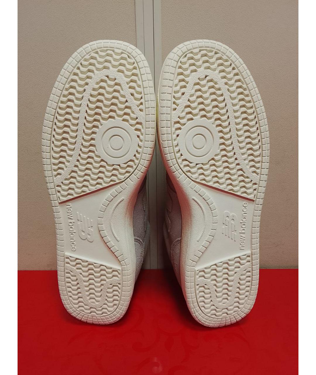 NEW BALANCE Серые замшевые низкие кроссовки / кеды, фото 8