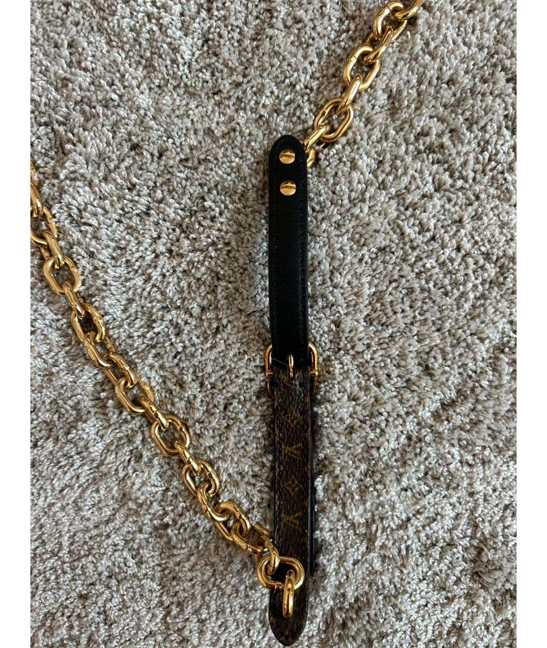 LOUIS VUITTON Золотой ремень, фото 3