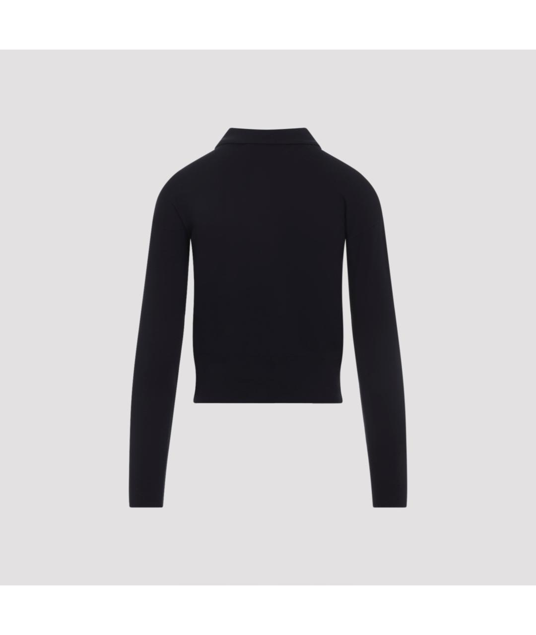 MAX MARA Темно-синий шерстяной кардиган, фото 3