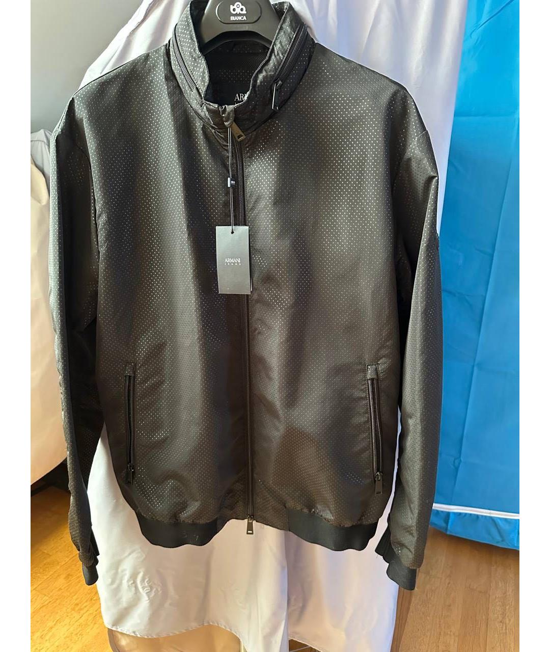 ARMANI JEANS Темно-синяя куртка, фото 3