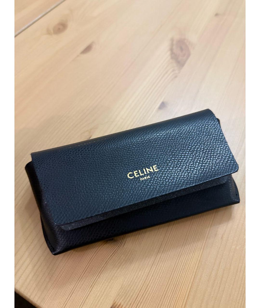 CELINE Розовые пластиковые солнцезащитные очки, фото 8