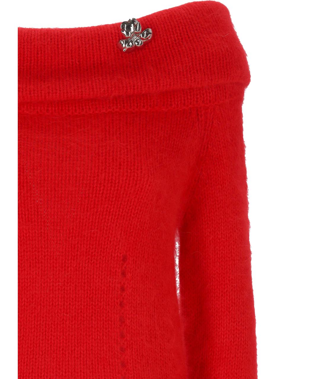 BLUMARINE Красный джемпер / свитер, фото 2