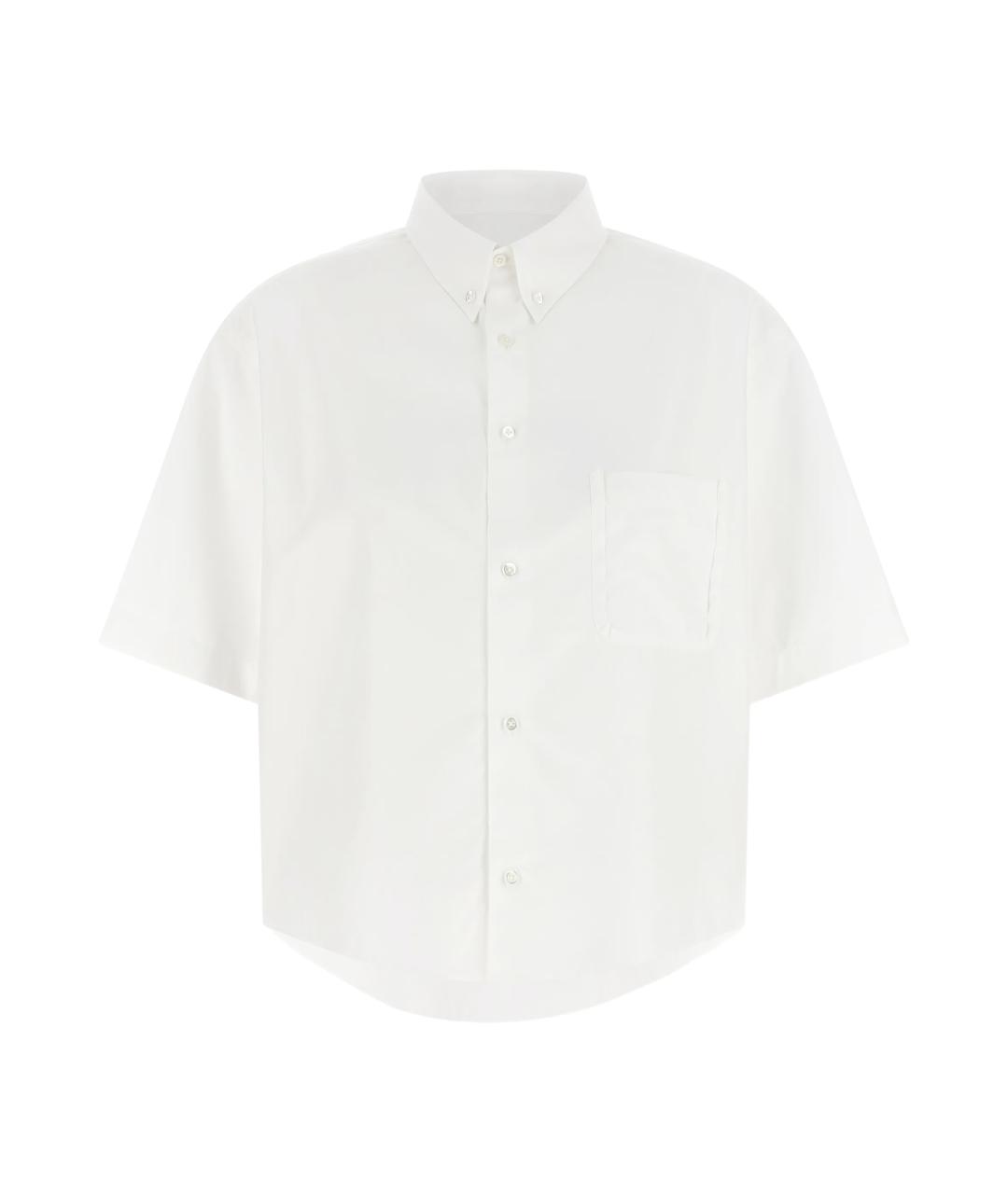 MAISON MARGIELA Белая хлопковая рубашка, фото 1
