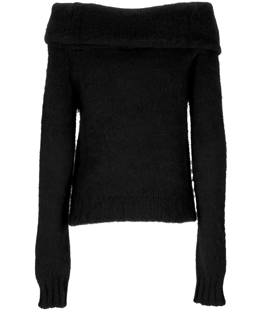 BLUMARINE Черный шерстяной джемпер / свитер, фото 3
