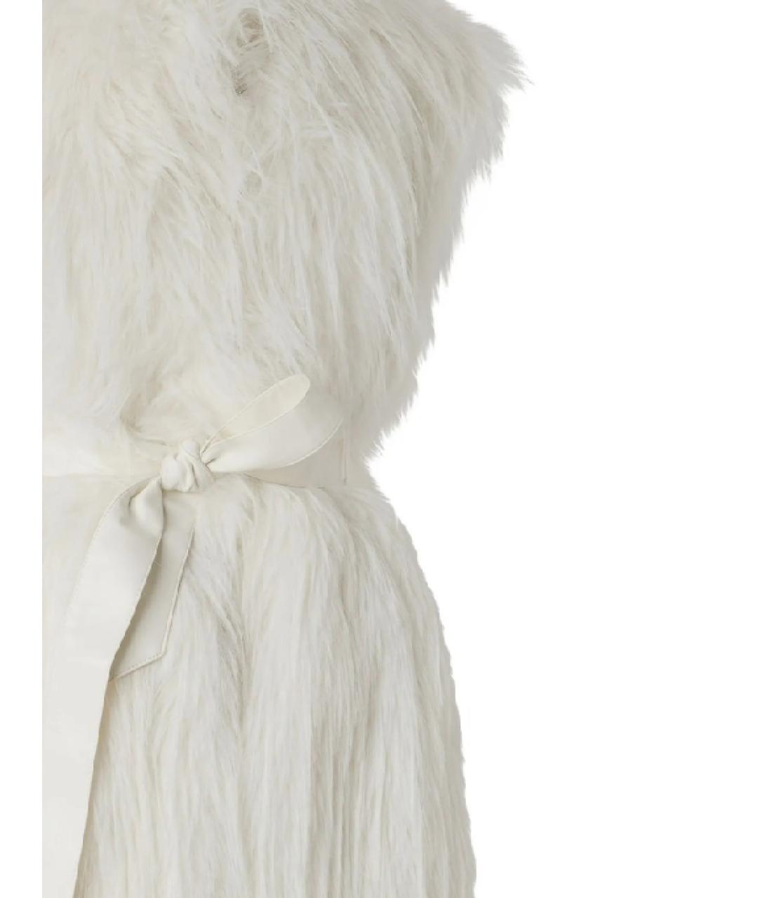 PINKO Белый полиэстеровый жилет, фото 2