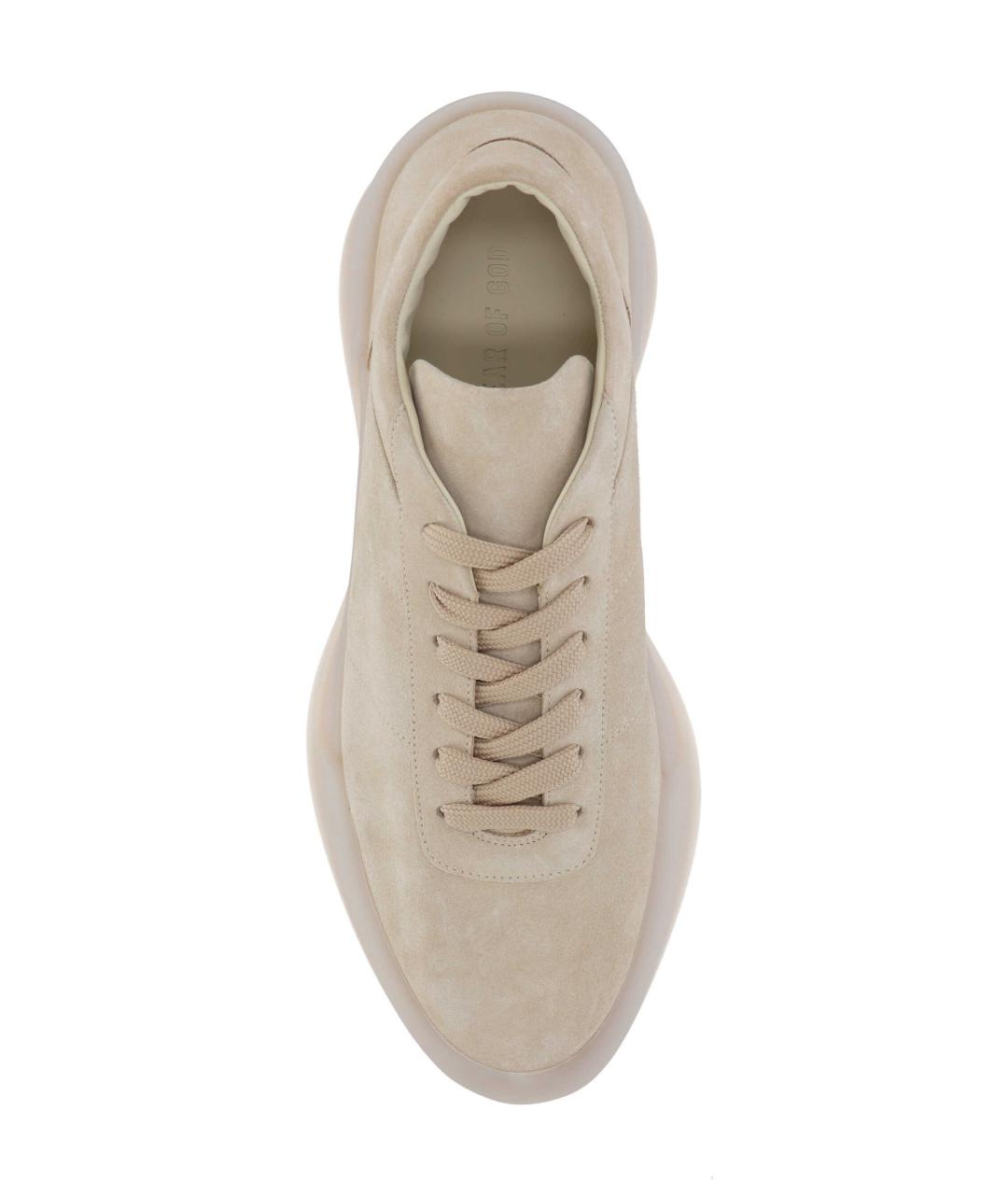 FEAR OF GOD Бежевые низкие кроссовки / кеды, фото 4