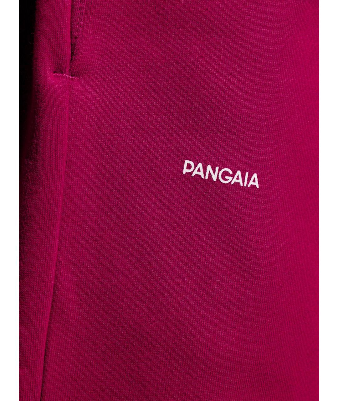 THE PANGAIA Розовые хлопковые спортивные брюки и шорты, фото 2