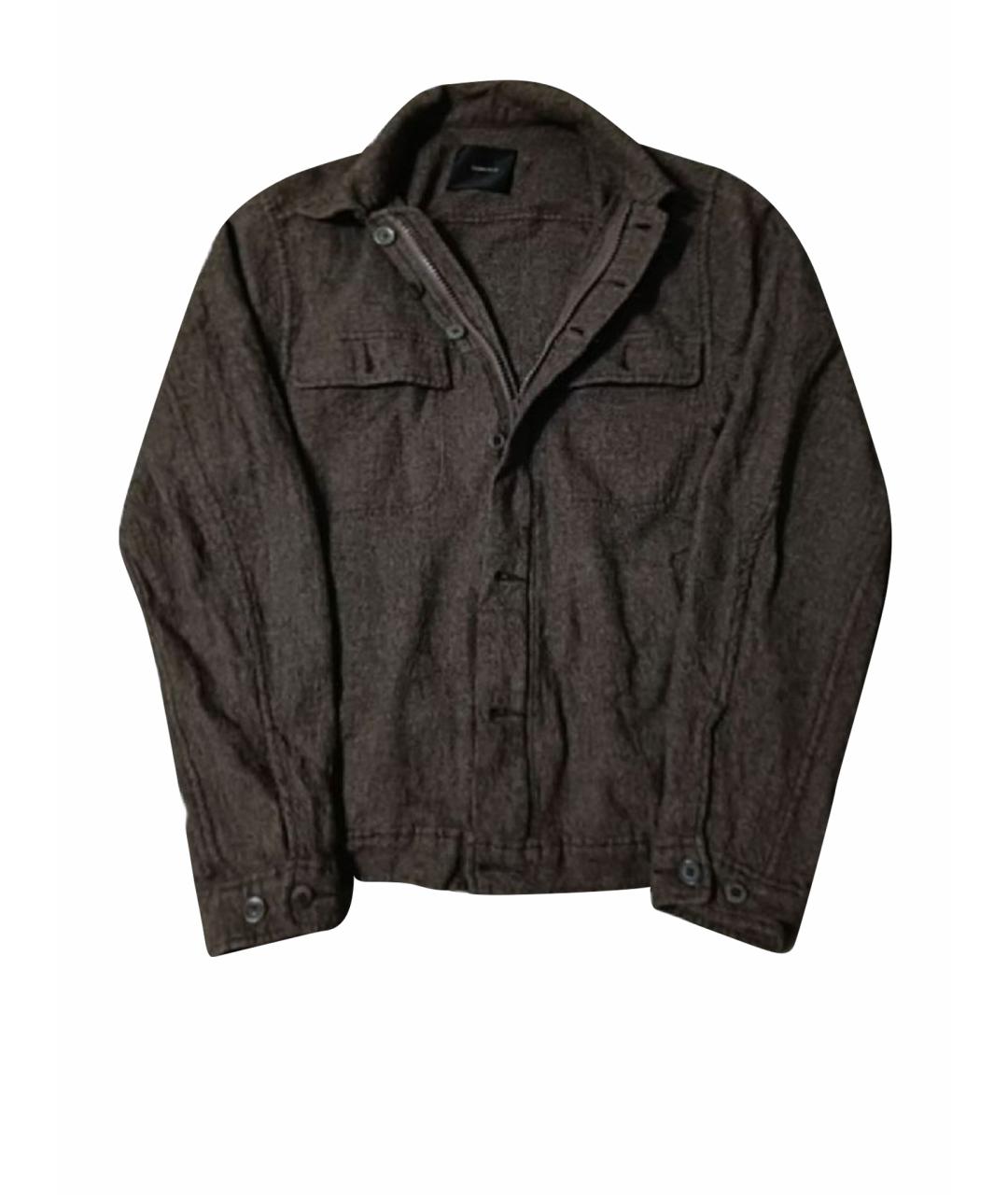 UNDERCOVER Коричневая шерстяная рубашка, фото 1