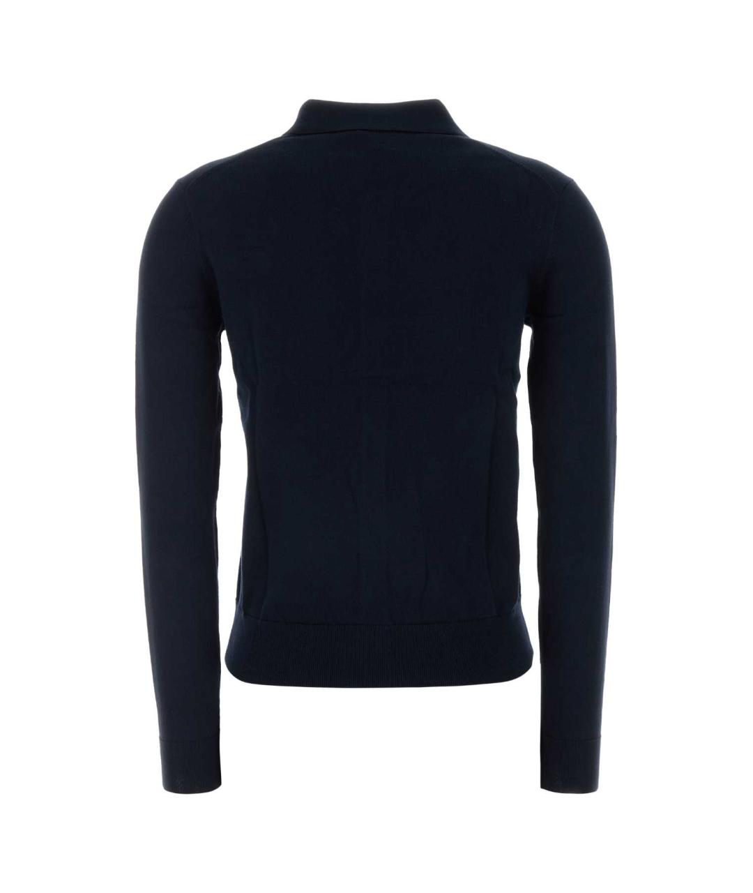 POLO RALPH LAUREN Темно-синий хлопковый кардиган, фото 2