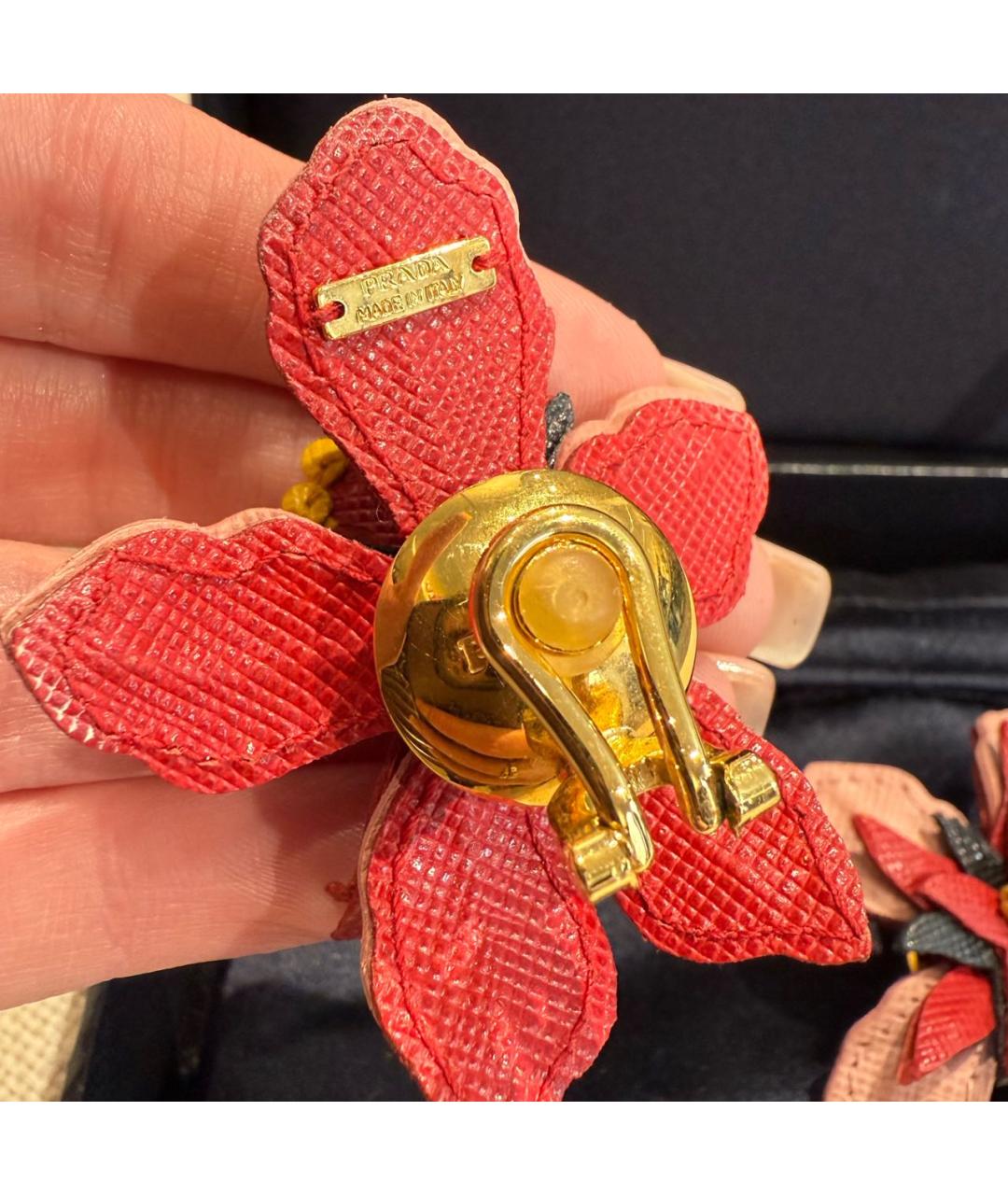 PRADA Кожаные серьги, фото 4