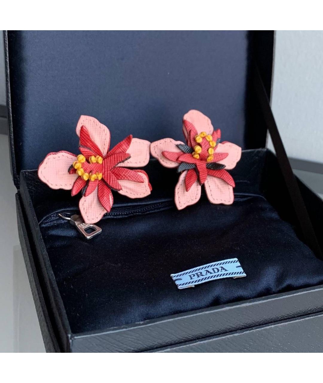 PRADA Кожаные серьги, фото 2