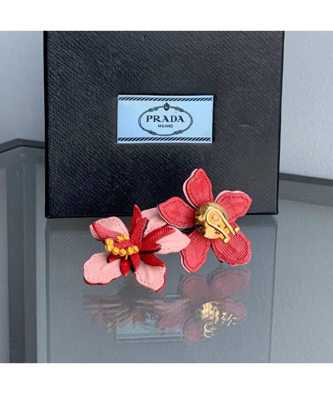 PRADA Кожаные серьги, фото 3