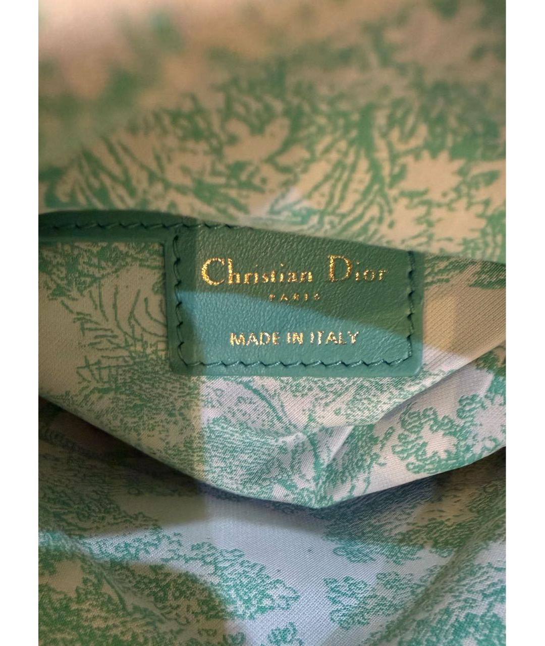 CHRISTIAN DIOR Мульти пелетеная сумка с короткими ручками, фото 5