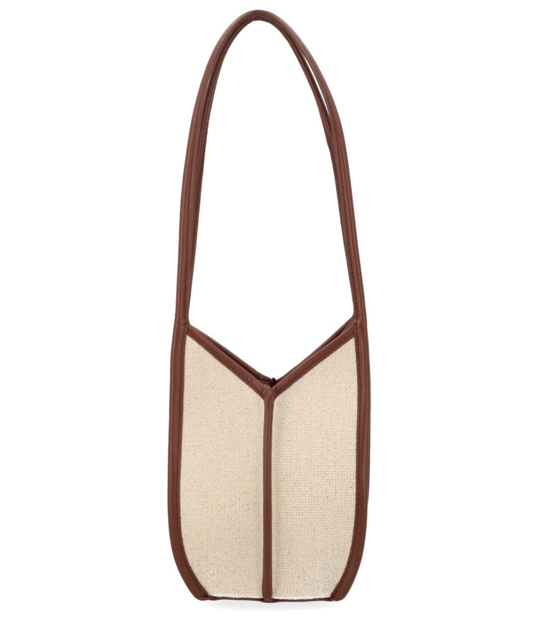 HEREU Белая хлопковая сумка через плечо, фото 1