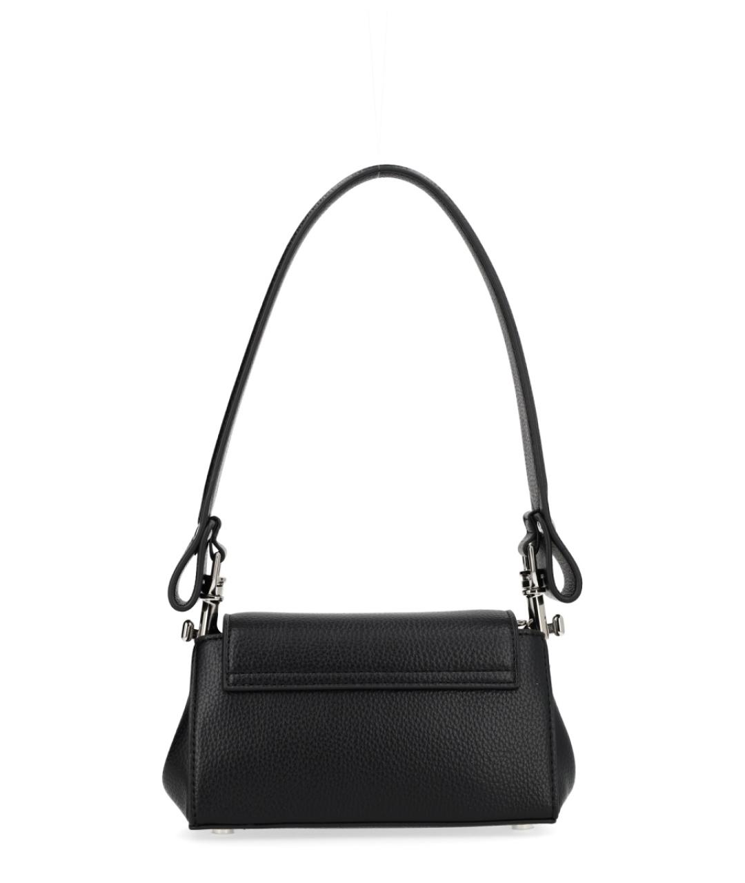 VIVIENNE WESTWOOD Черная сумка через плечо из искусственной кожи, фото 3
