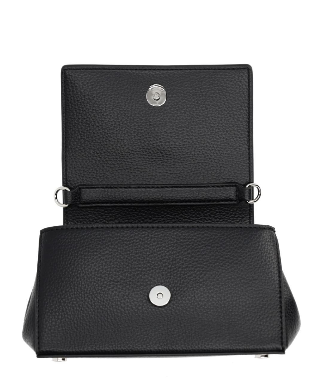 VIVIENNE WESTWOOD Черная сумка через плечо из искусственной кожи, фото 4