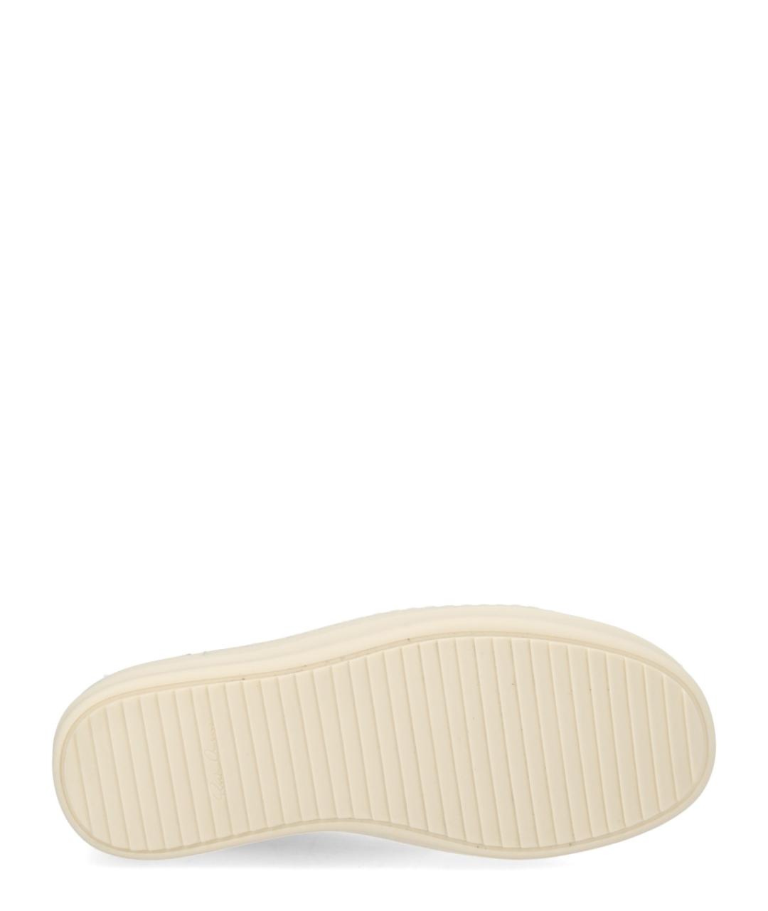 RICK OWENS Розовые кожаные кеды, фото 6