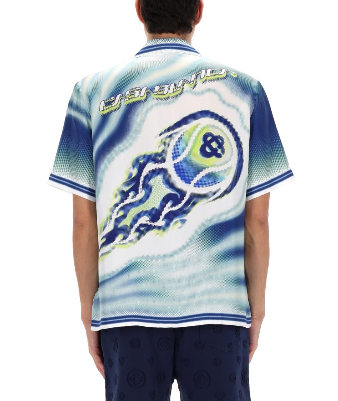 CASABLANCA Мульти шелковая кэжуал рубашка, фото 4