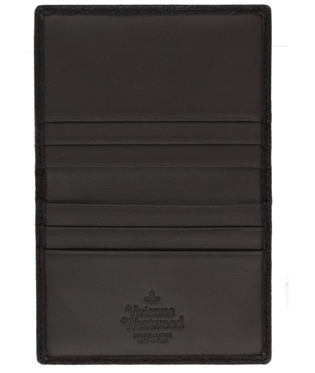 VIVIENNE WESTWOOD Коричневый кардхолдер, фото 3
