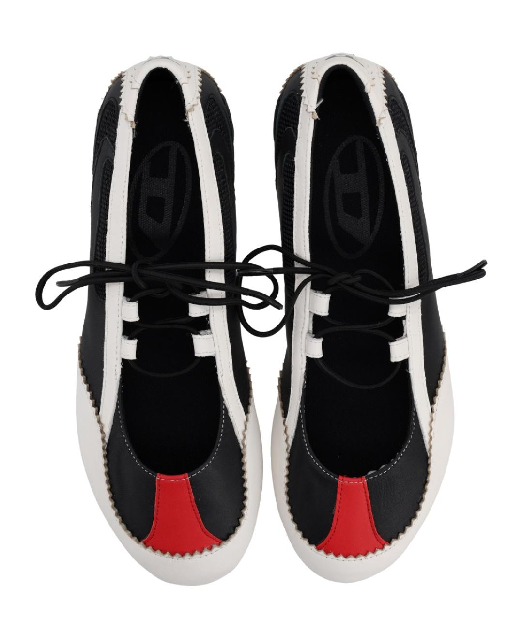 DIESEL Мульти кожаные балетки, фото 6