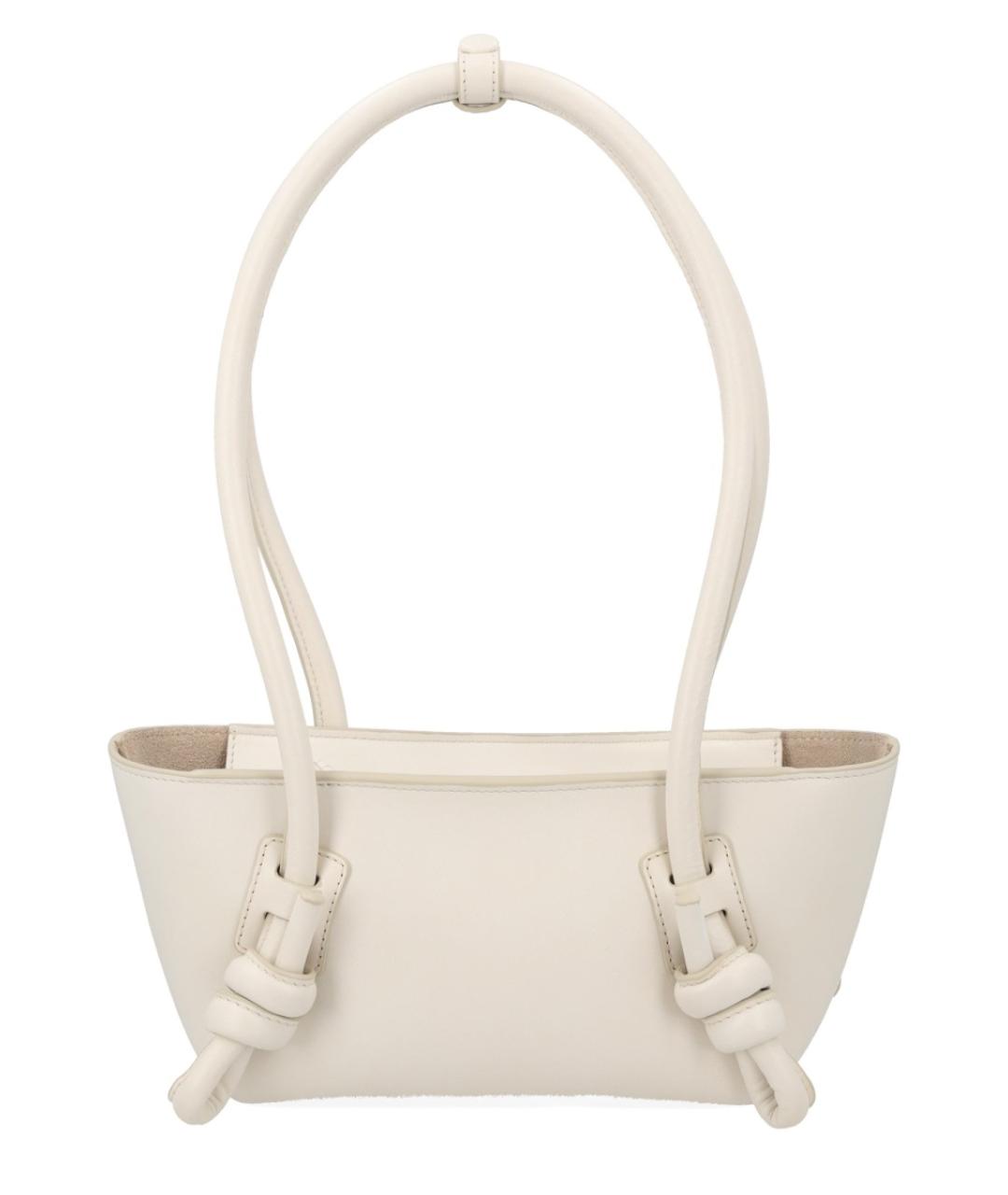 HEREU Белая кожаная сумка через плечо, фото 1