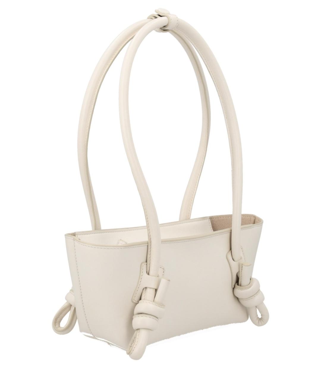 HEREU Белая кожаная сумка через плечо, фото 2