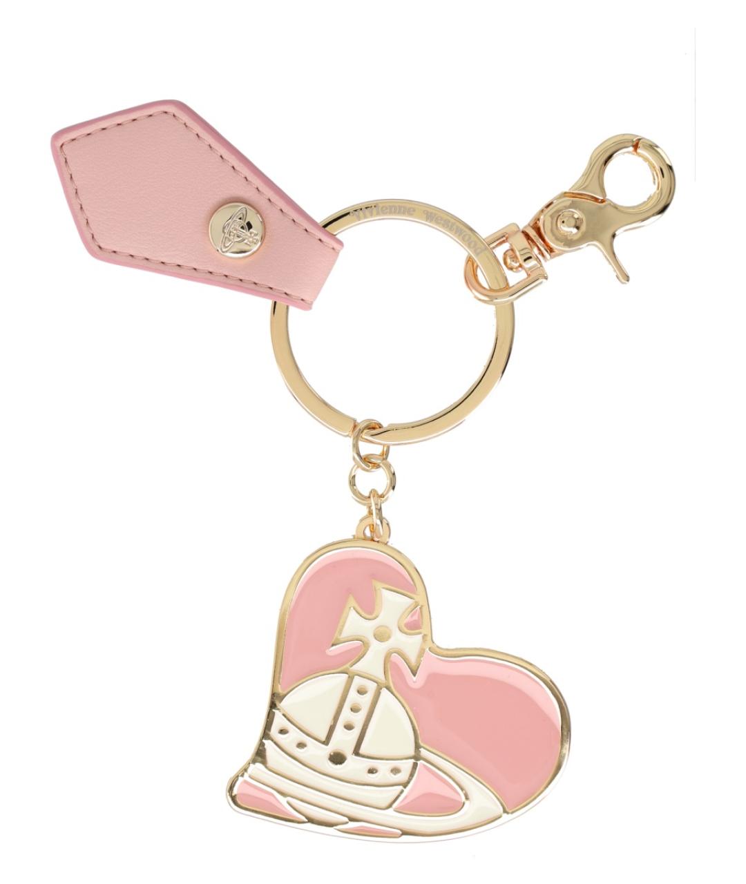 VIVIENNE WESTWOOD Розовый брелок, фото 1