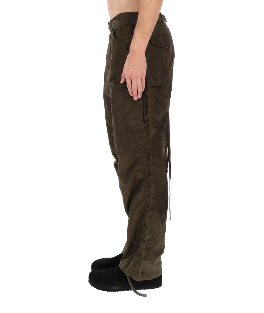 SACAI Коричневые полиамидовые повседневные брюки, фото 4