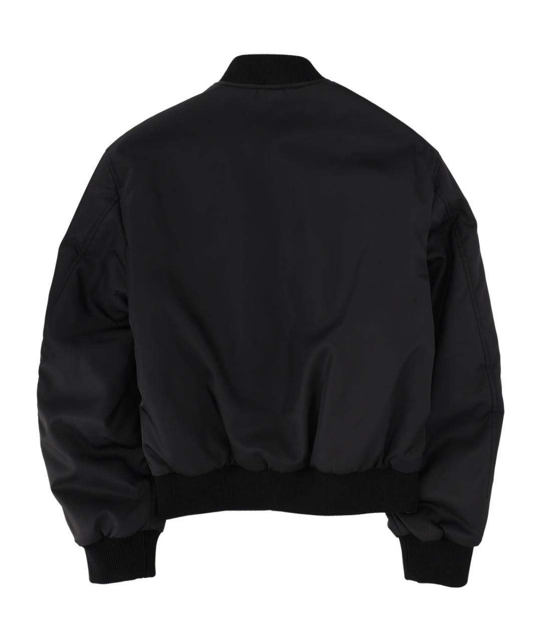 VERSACE Черная синтетическая куртка, фото 2