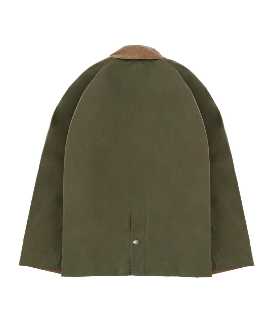 BARBOUR Хаки хлопковая куртка, фото 2