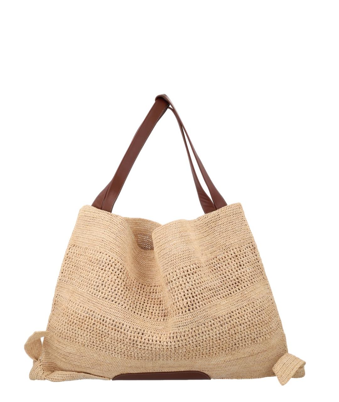 HEREU Бежевая сумка через плечо, фото 1