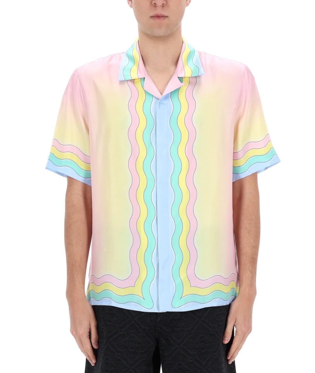 CASABLANCA Мульти шелковая кэжуал рубашка, фото 3