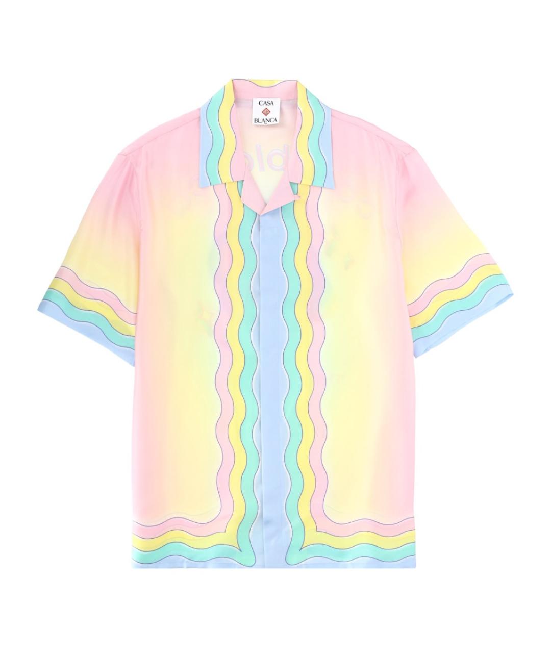 CASABLANCA Мульти шелковая кэжуал рубашка, фото 1