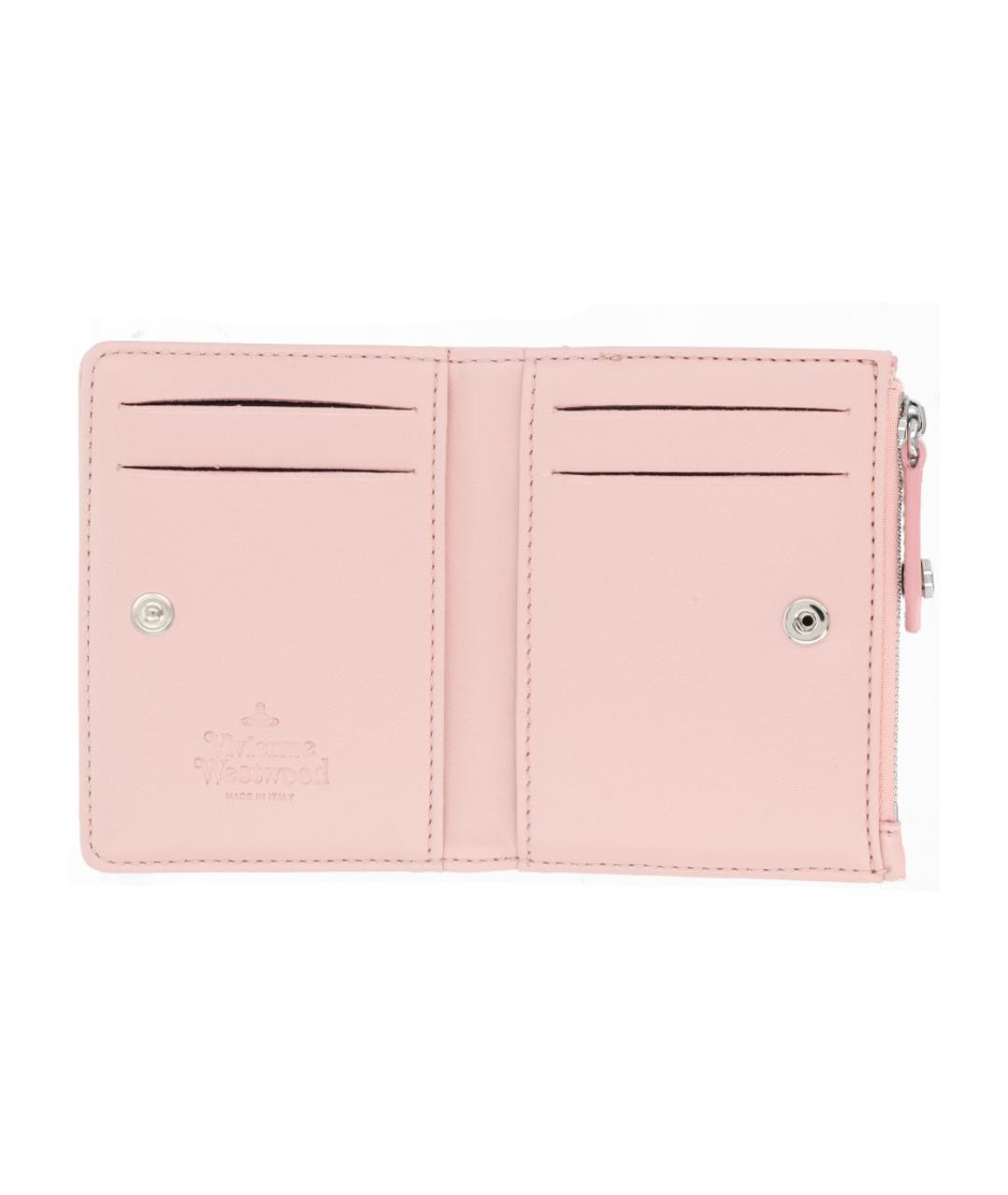 VIVIENNE WESTWOOD Розовый кошелек, фото 2