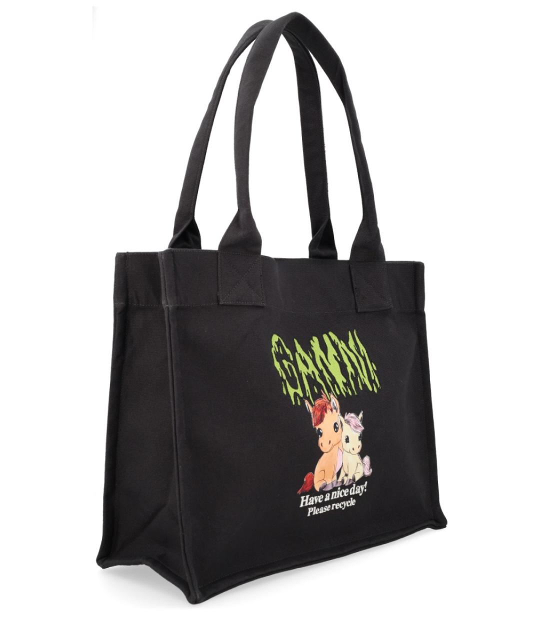 GANNI Хлопковая сумка тоут, фото 2