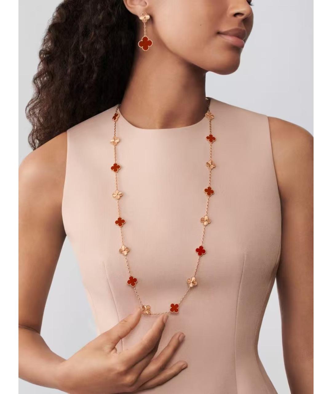 VAN CLEEF & ARPELS Золотое колье из розового золота, фото 4