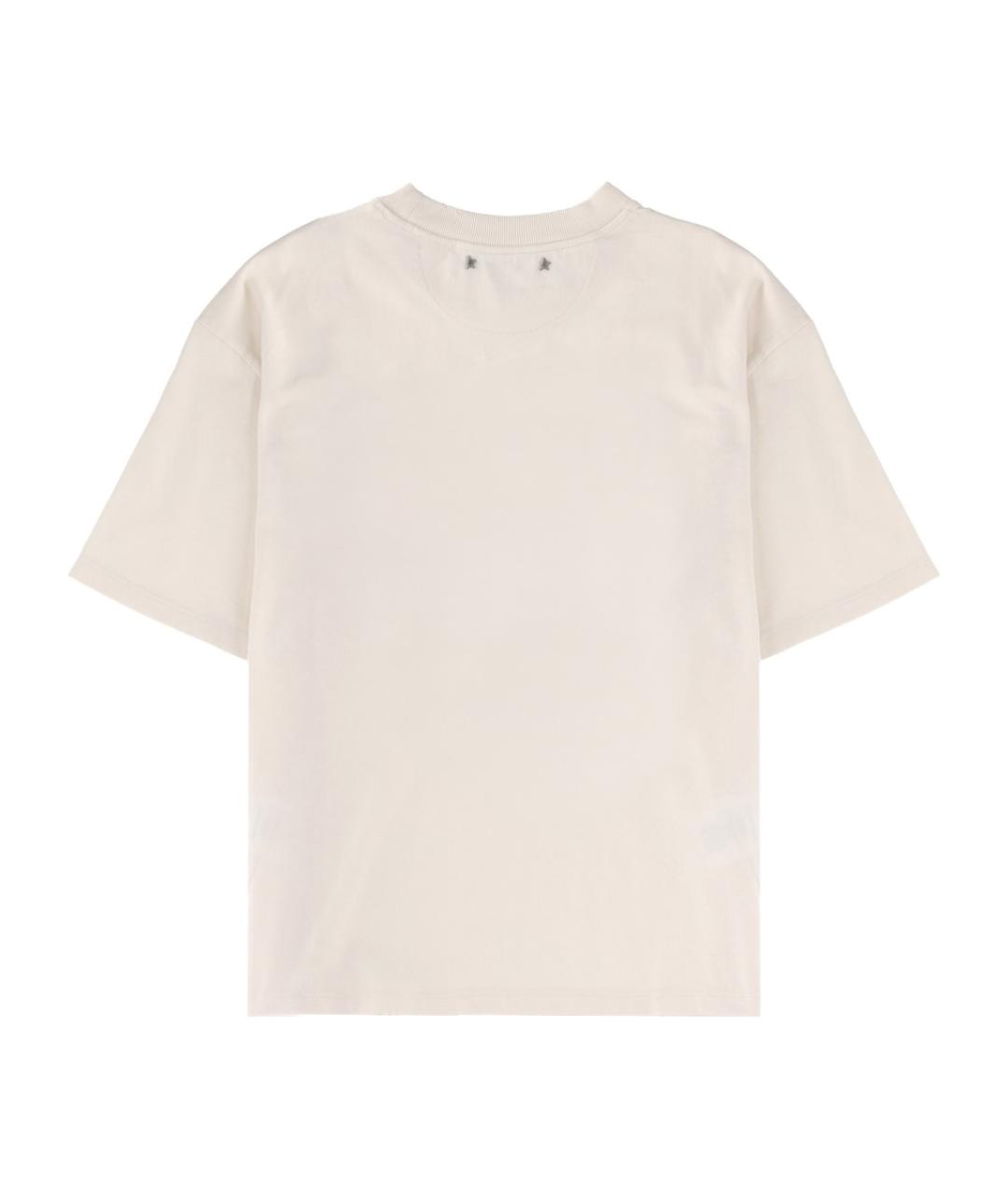 GOLDEN GOOSE DELUXE BRAND Хлопковая футболка, фото 2
