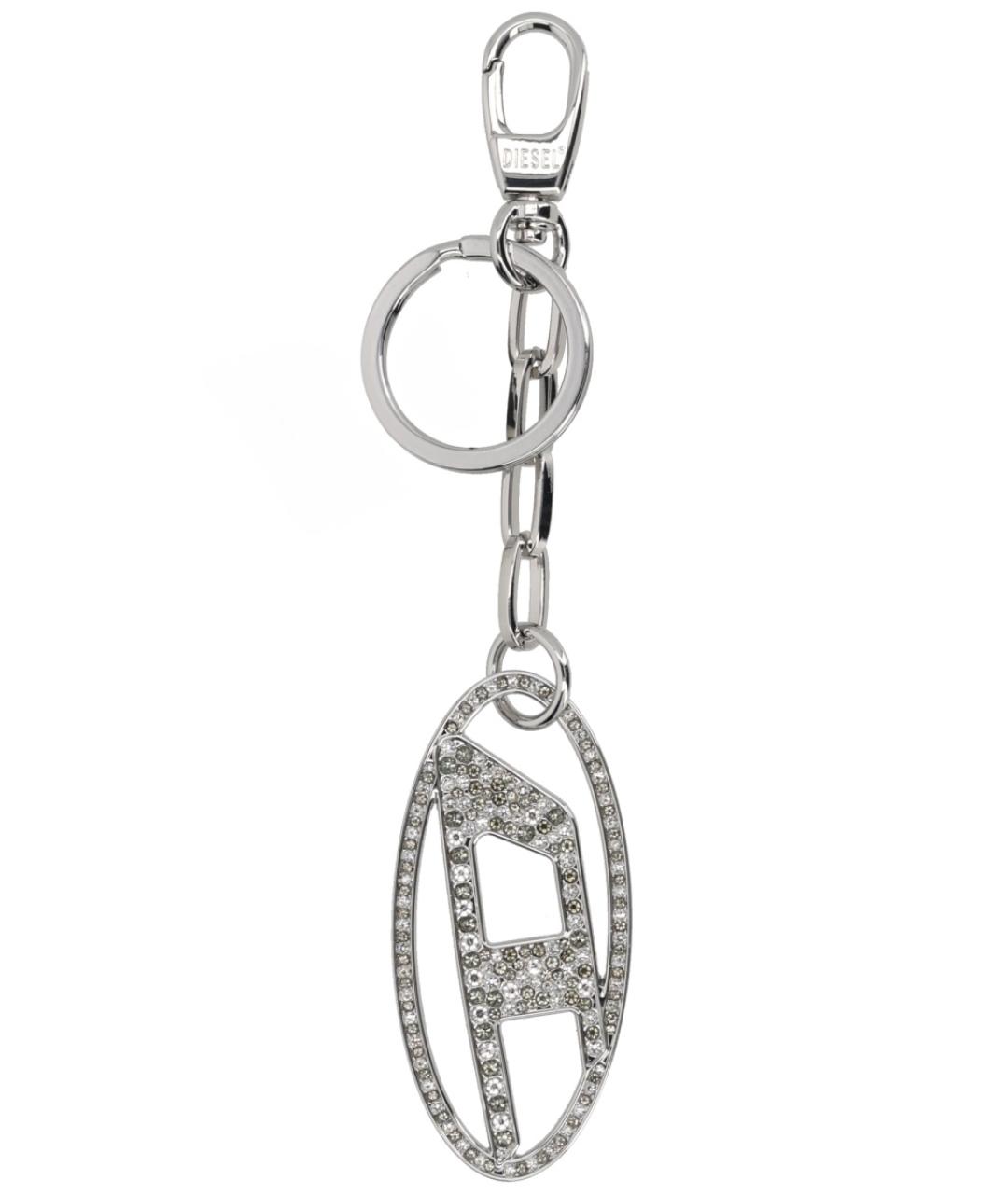 DIESEL Серебрянный брелок, фото 1