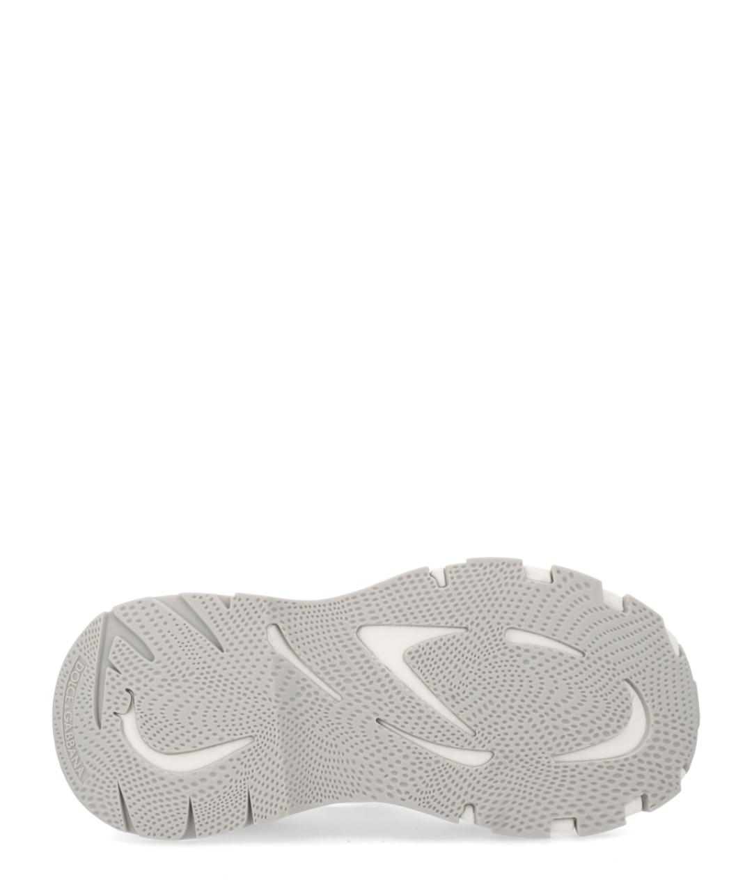 DOLCE&GABBANA Серые синтетические кроссовки, фото 6
