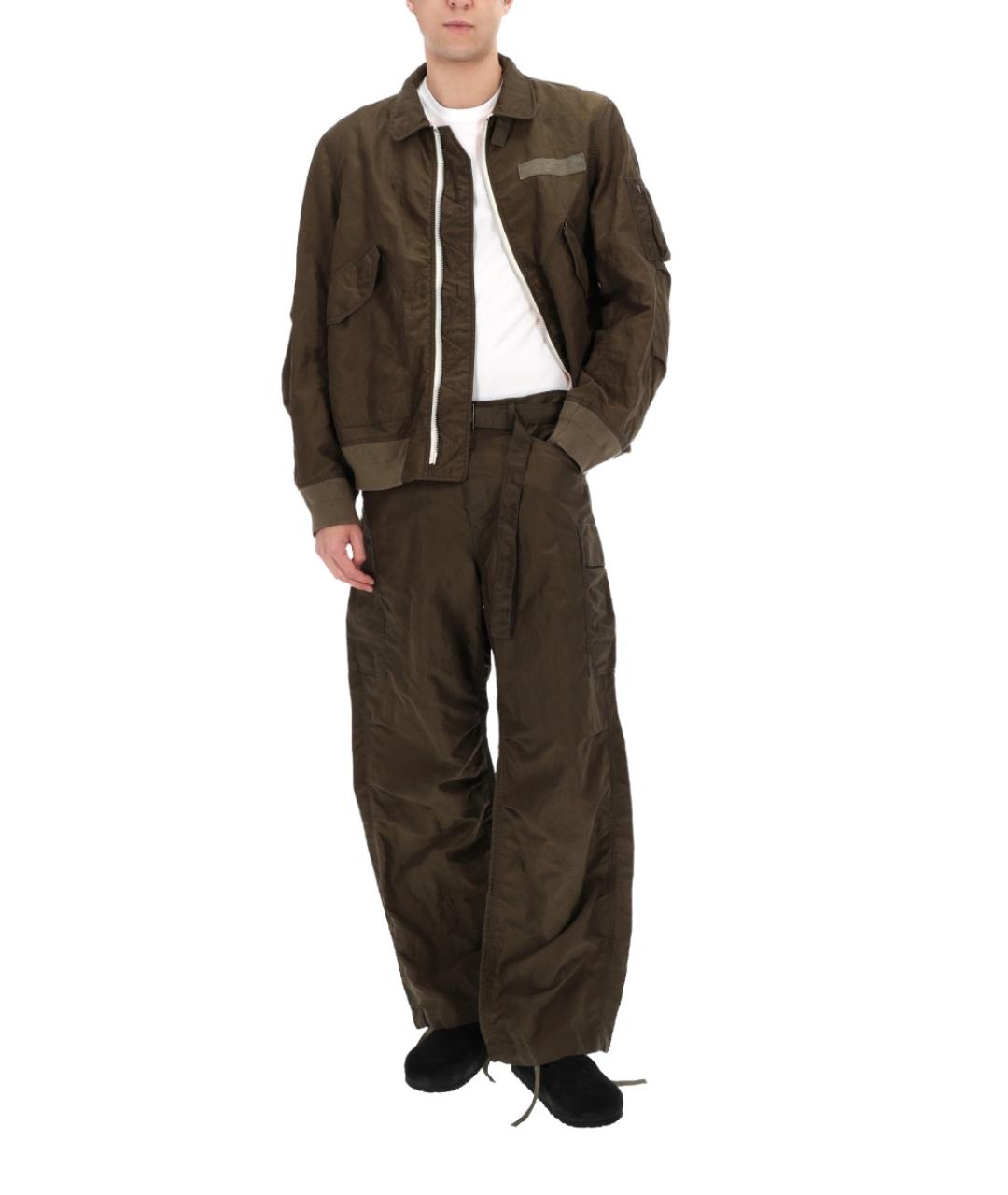 SACAI Коричневая полиамидовая куртка, фото 5