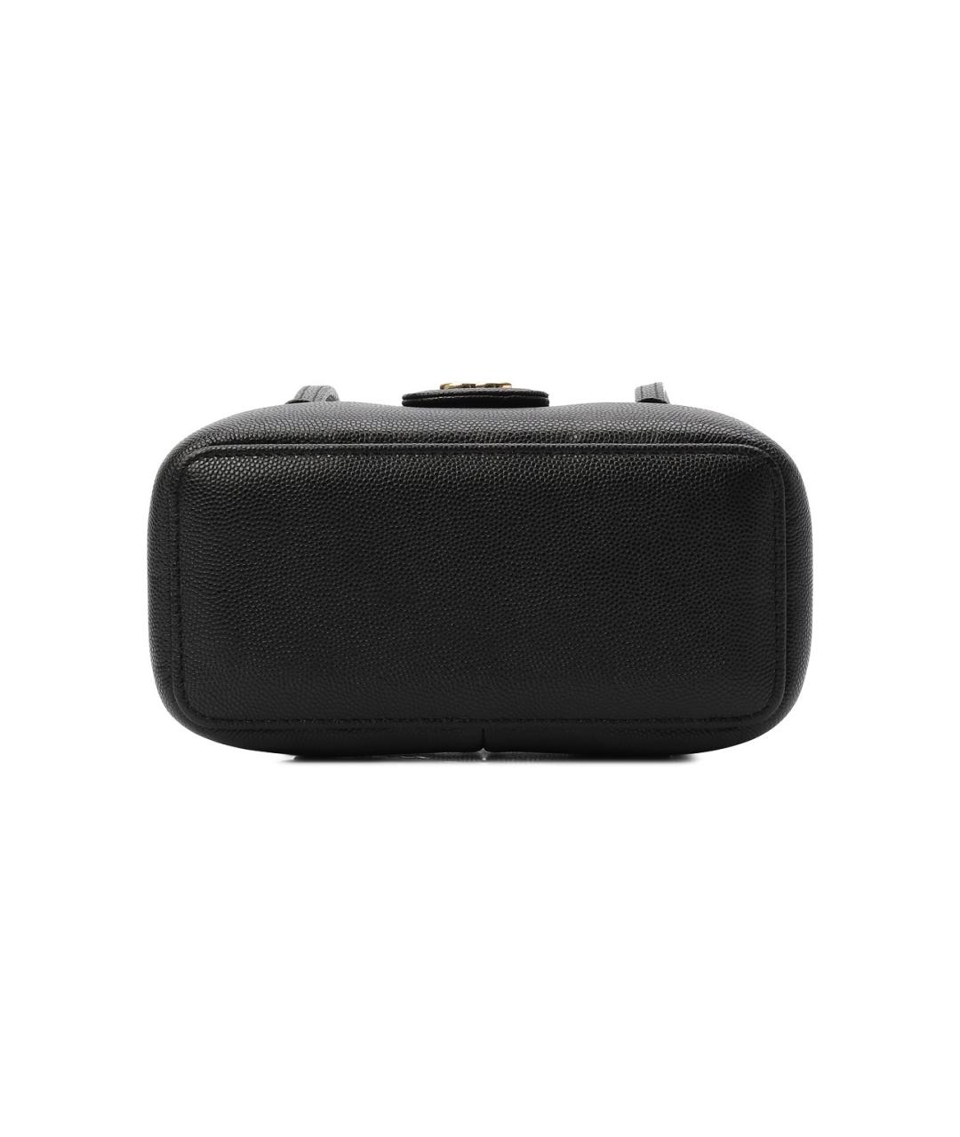 CHANEL Черная кожаная сумка через плечо, фото 5