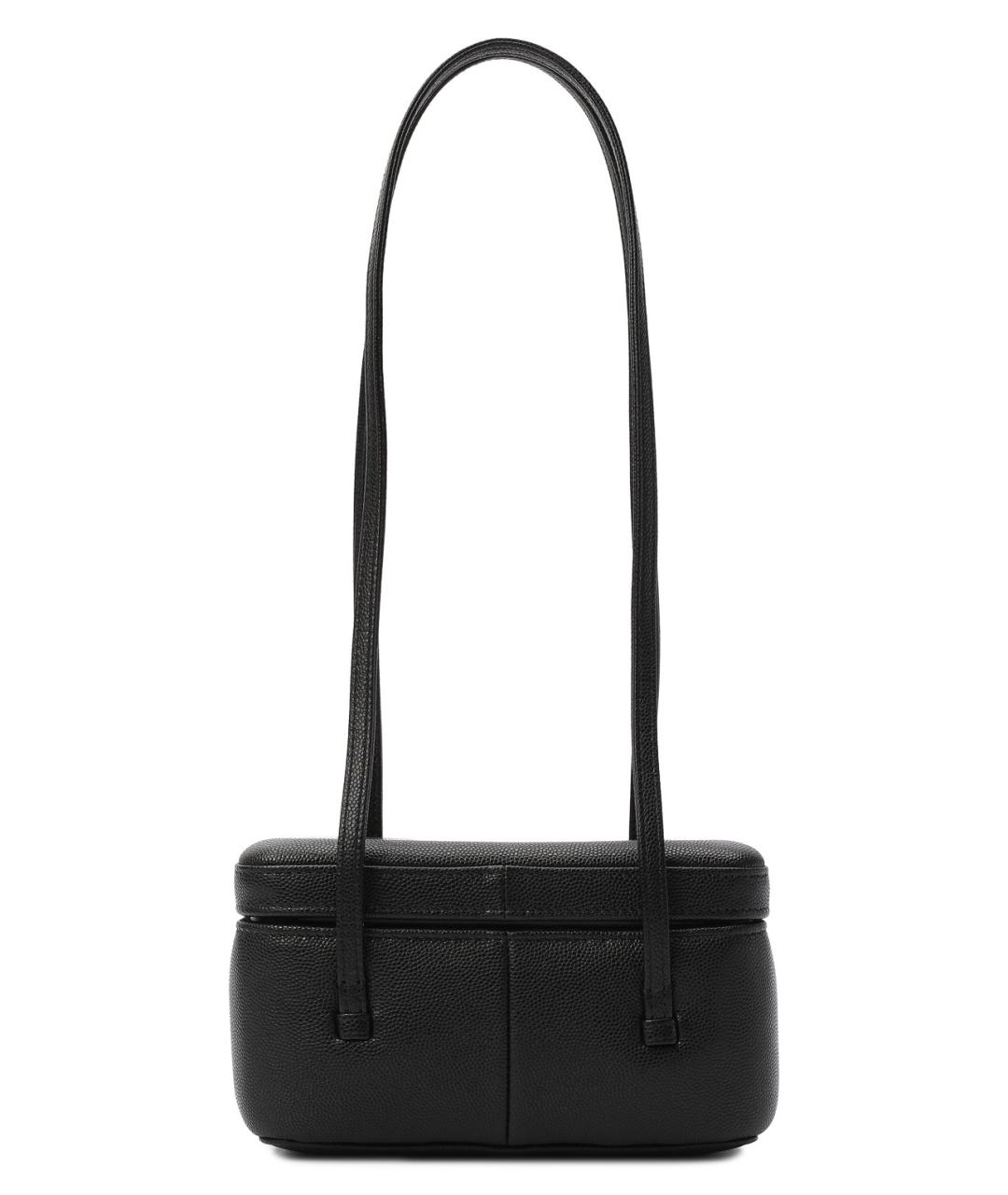 CHANEL Черная кожаная сумка через плечо, фото 2