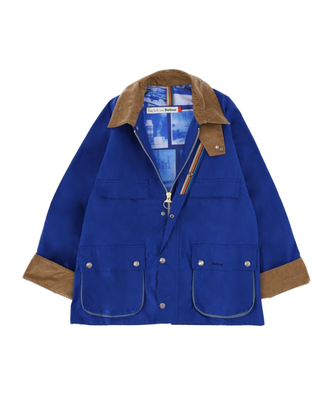 BARBOUR Синяя хлопковая куртка, фото 3