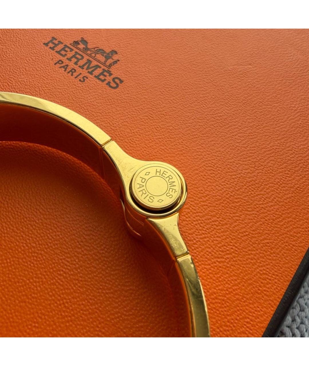 HERMES Черный браслет, фото 8