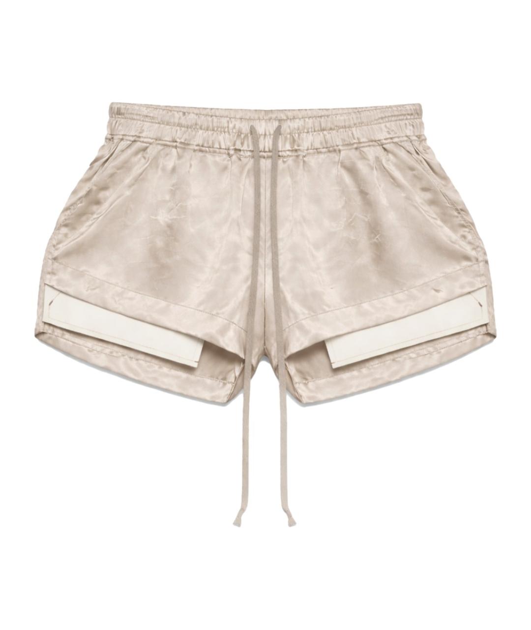 RICK OWENS Бежевые шорты, фото 1