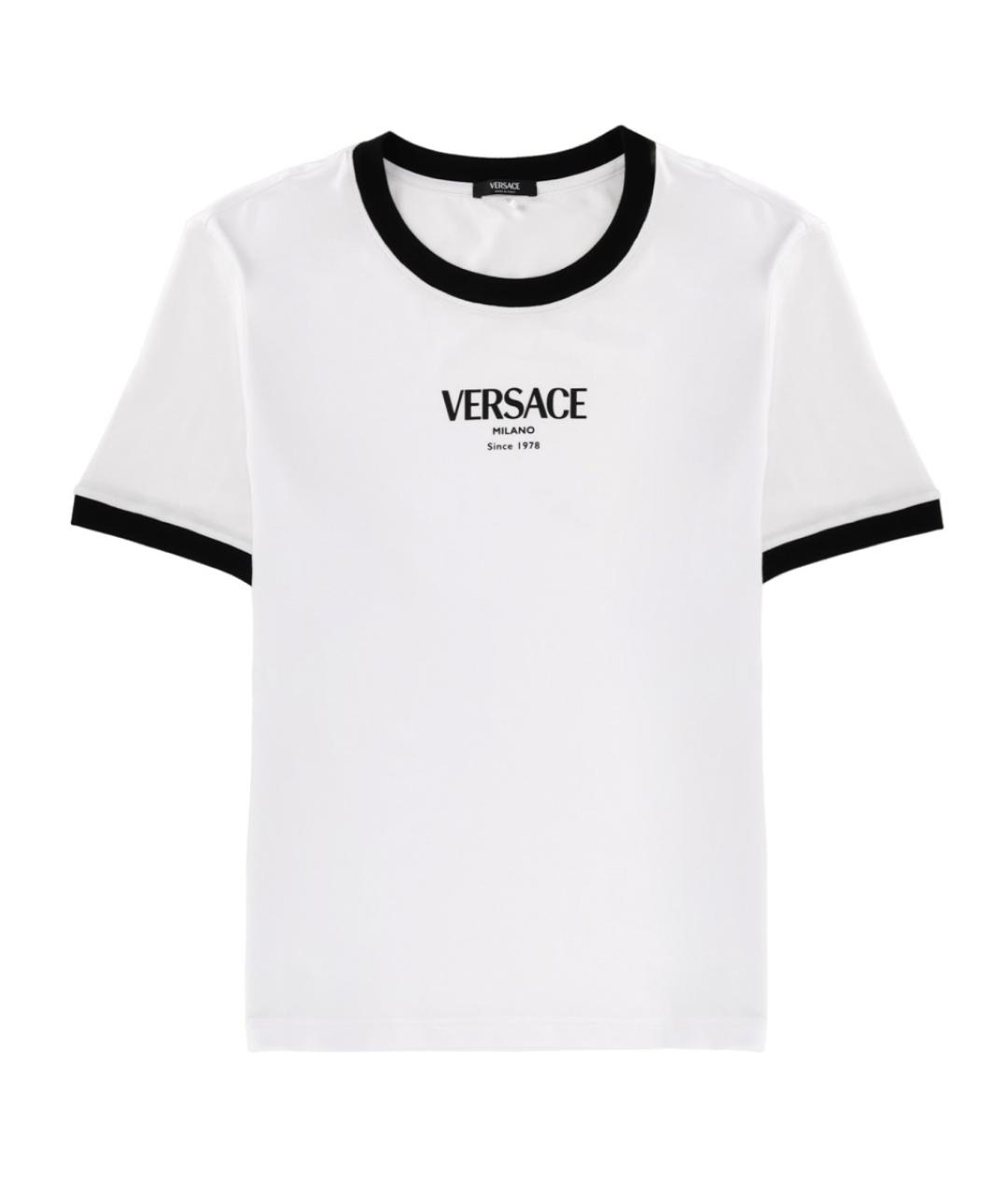 VERSACE Белая футболка, фото 1